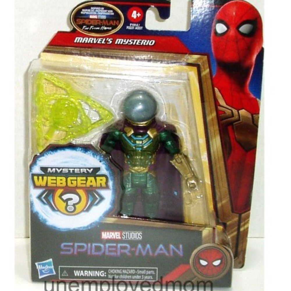 Marvel Spider Man 6 in Mystery Web Gear Spiderman Mysterio Action Figure Boy Toy